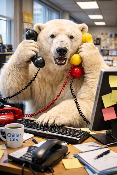 Chiller City support - Nanuk handling phones